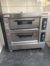 2 Deck 4 Tray Gas Deck Oven