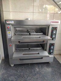 2 Deck 4 Tray Gas Deck Oven