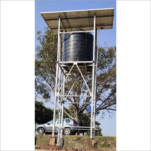 Silver Solar Water Pump