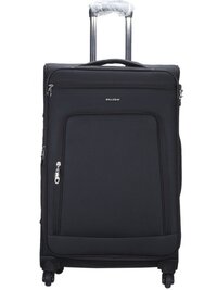 Luggage Trolley Bag Black Polyester 71 cms