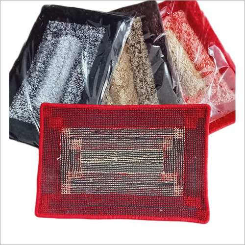 3D Rubber Door Mats - Premium Soft Fabric & Absorbent Rubber | Waterproof, Multicolor, Rectangular Design for Home & Floor Use