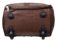 15.6 Inch Laptop Trolley Bag Synthetic Leather