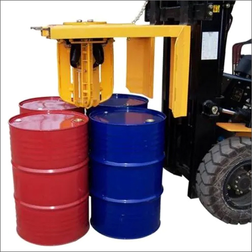 Mild Steel Forklift Drum Lifting Attachment Rated Capacity: 3630 Kg