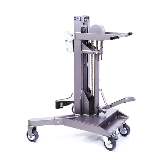 Ss-304 Semi-Automatic Ergonomic Drum Trolley