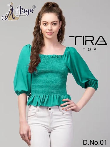 Western Crepe Top