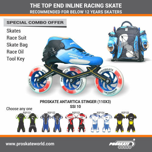 PROSKATE ANTARTICA STRINGER 100X3 INLINE SKATE SSI 10