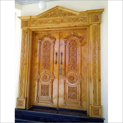 Cnc Router Cutting Wooden Door Application: Interior