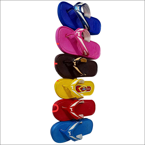 Kids Plain Slippers - PU Upper, Customized Size, Available in Multiple Colors | Trendy Casual Wear Slides for Classy Comfort