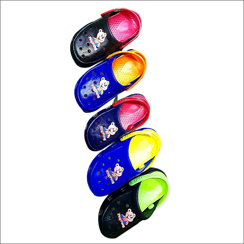 Kids Fancy Slippers - PU Upper, Customized Size, Various Colors | Comfortable Rubber Footwear for Kids, Ideal for Summer and Beach Fun
