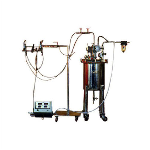 Silver Swiss Spray Coating Machine