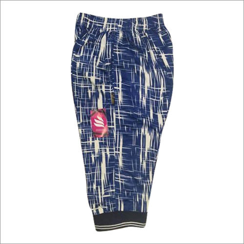 Washable Mens Printed Capri