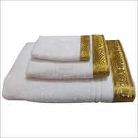 White Bath Towel Set - Age Group: Adults