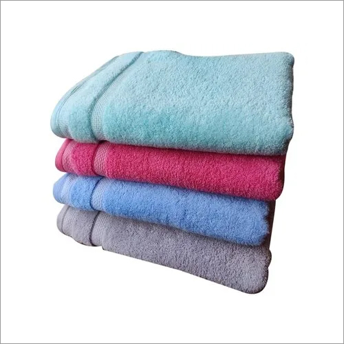 Plain Cotton Bath Towel