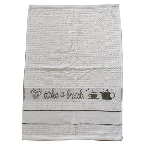 White Kitchen Towel