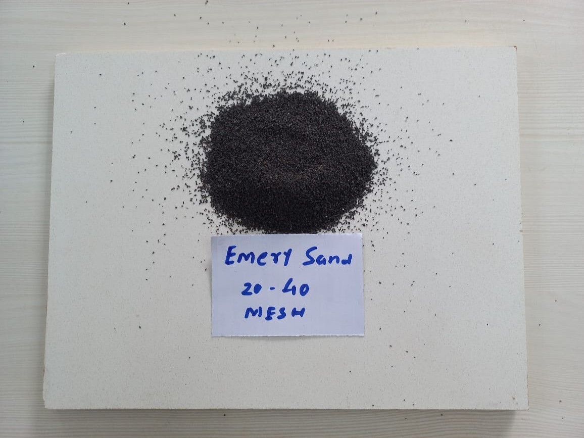 Wholesale and supplyer of abrasive emery grain sand for sand blasting and water jet cutting BULK EXPORTER