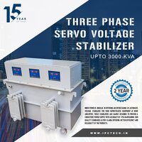 150 KVA Three Phase Servo Voltage Stabilizer