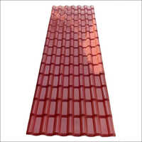 Rectangular Tile Roofing Sheet - Durable Other Material, 0.5 Thickness, Size As Per Requirement | Unique Corrugated Design, Weather Resistant