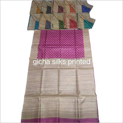 Ghicha Silk Printed