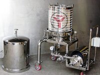 Silver Stainless Steel Horizontal Filter Press