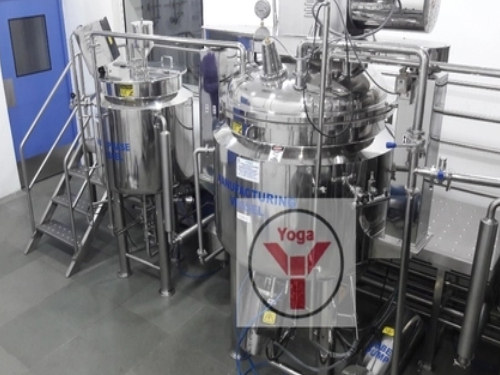 Automatic Ointment Cream Manufacturing Plant Industrial