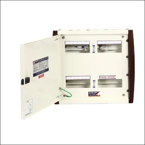 Selvo 6 Way TPN Double Door Distribution Board
