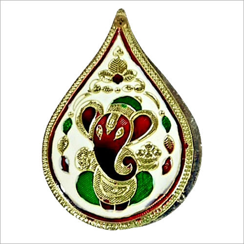 Marble Meenakari Sindoor Dibbi Design Type: Factory Made