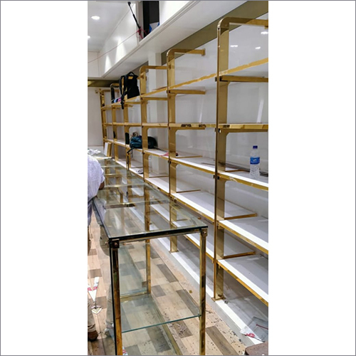 Commercial Clothing Racks - Steel, Customized Size, Polished Finish | Durable Display Stand for Optimal Space Utilization and Versatile Configuration
