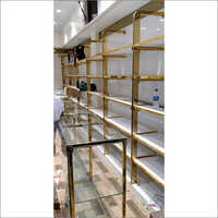 Commercial Clothing Racks - Steel, Customized Size, Polished Finish | Durable Display Stand For Optimal Space Utilization And Versatile Configuration