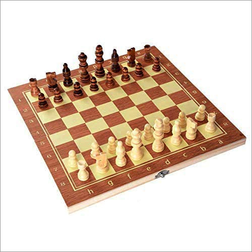 13 Inch Wooden Chess Board Age Group: Adults