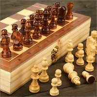 Wooden Chess Board - Brown Wooden Design | Classic Style For All Ages