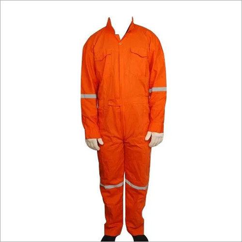 Orange Polyester Boiler Suits