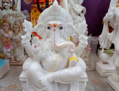 Makrana Marble Ganesh Statue