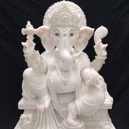 Ganesh Marble Statue