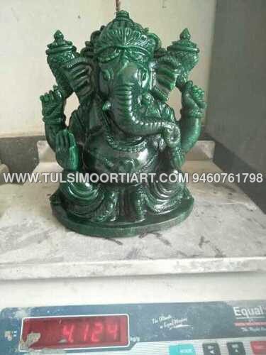 Black Marble Ganesh Statue