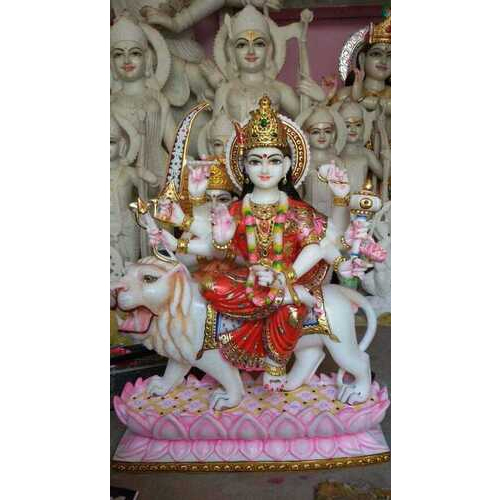 Marble Goddess Statue - Regional Style: Indian