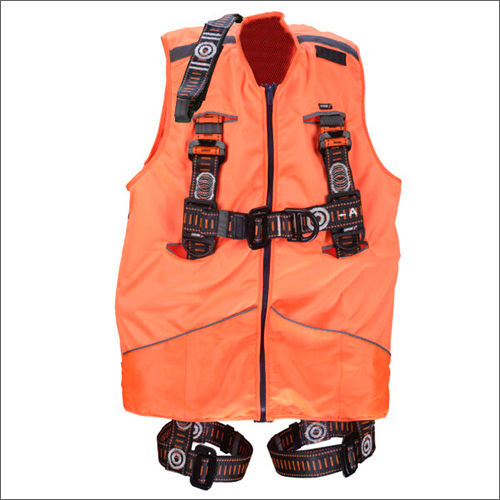 Orange-black One Dorsal Single Chest Attachment Safety Belt