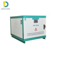 White And Green High Voltage 500-800vdc Pure Sine Wave Power Inverter 50kw For Car Vehicle Ship Train Power Supply System