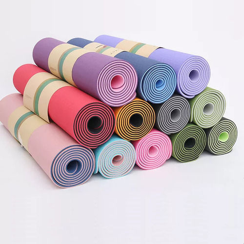 RED 15MM NBR YOGA MAT, Thick yoga Mat size 15mm x 60cm x 190cm