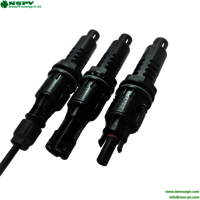 Solar PV Fuse Connector 1500VDC 50A Solar Panel Fuse Connector For DC Combiner Or Inverter