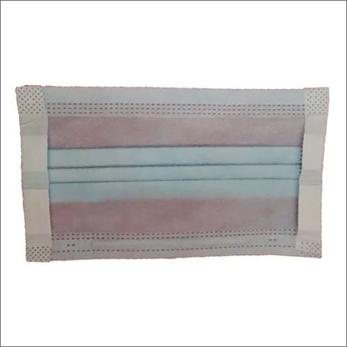 Blue Non Woven Disposable Surgical Face Mask