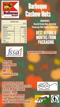 Barbeque Cashew Nuts