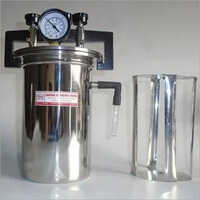 Silver 5 Liter Anaerobic Culture Jar