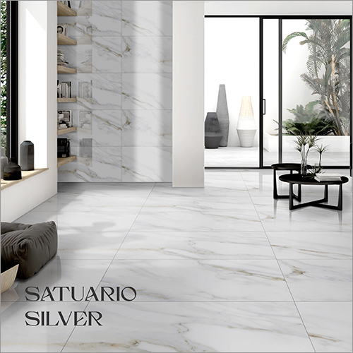 Satuario Silver 9-7 Glazed Vitrified Tiles
