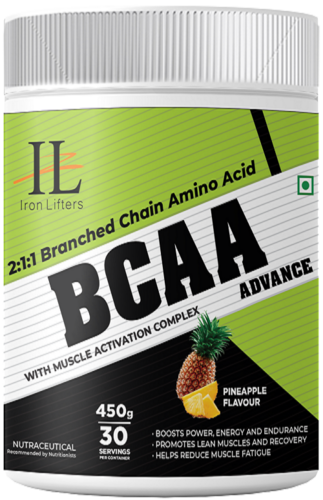 450G Pineapple Flavour Bcaa Boost Energy Powder Efficacy: Promote Healthy & Growth