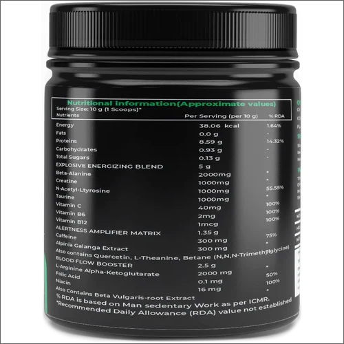 L-leucine Workout Booster Recovery Powder