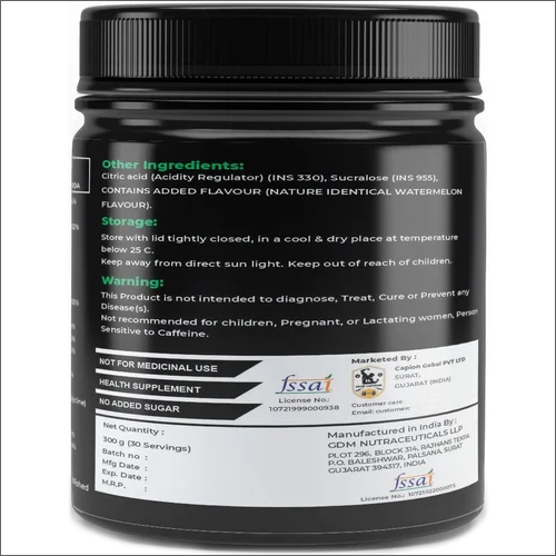 L-leucine Workout Booster Recovery Powder