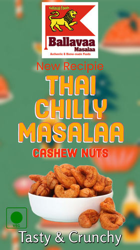 Thai Chilly Masala Cashew Nuts