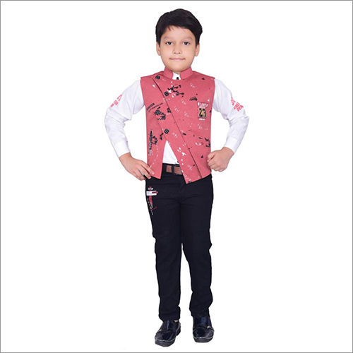 Kids Cotton Formal Suit