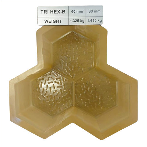 Tri Hex PVC Paver Moulds