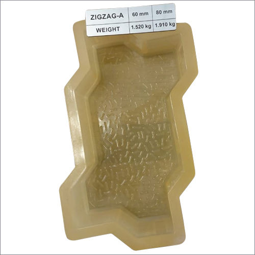 Zig Zag PVC Paver Moulds